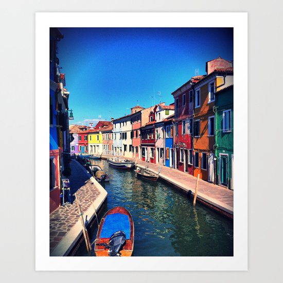 Burano Art Print