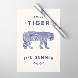 Smile Tiger, it's Summer Wrapping Paper