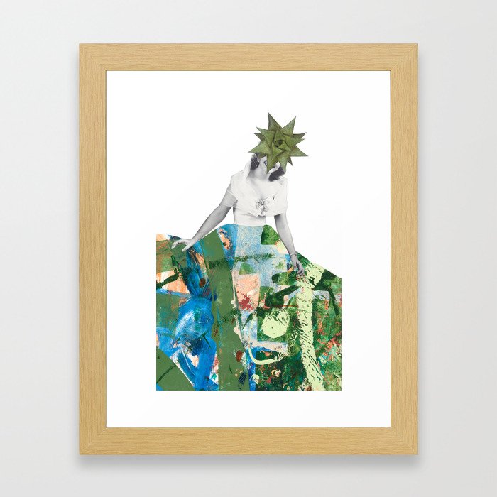 Succulent Sally Framed Art Print