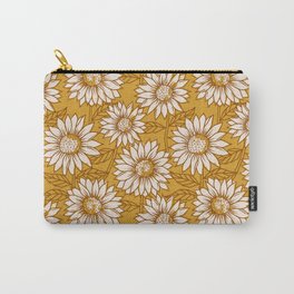 Golden Sunflowers Carry-All Pouch