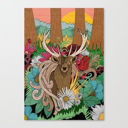 Spring Woodland Canvas Print