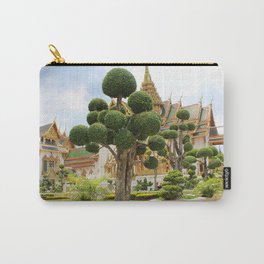 Grand Palace Grounds Bangkok Thailand Carry-All Pouch | Landscapephoto, Green, Nature, Thaiarchitecture, Hdr, Photo, Grandpalace, Bangkok, Thailandscape, Digital 