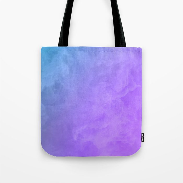 Smoke - blue turquoise purple Tote Bag by Western Exposure | Society6