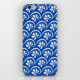 Blue Flower iPhone Skin