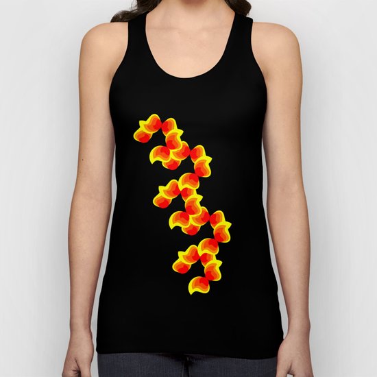 Flames Unisex Tank Top
