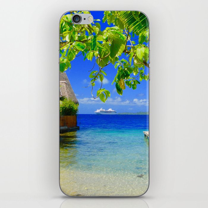 Tahitian Scene iPhone Skin