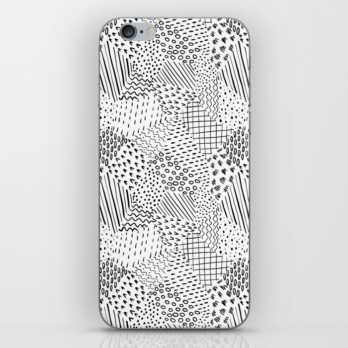 Abstract Sketch iPhone Skin