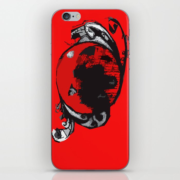 red planet iPhone Skin