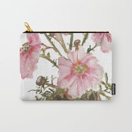 Cosmos Carry-All Pouch | Flowers, Plants, Plant, Plante, Painting, Cosmos, Summer, Blomst, Flower, Watercolor 