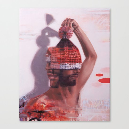 PLAY 1 / listen Canvas Print
