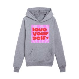 Love yourself Kids Pullover Hoodies