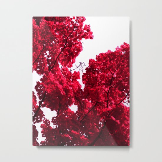 red tree V Metal Print