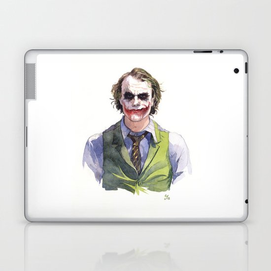 Heath Ledger (The Joker) Laptop & iPad Skin