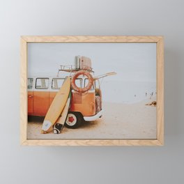 lets surf viii Framed Mini Art Print