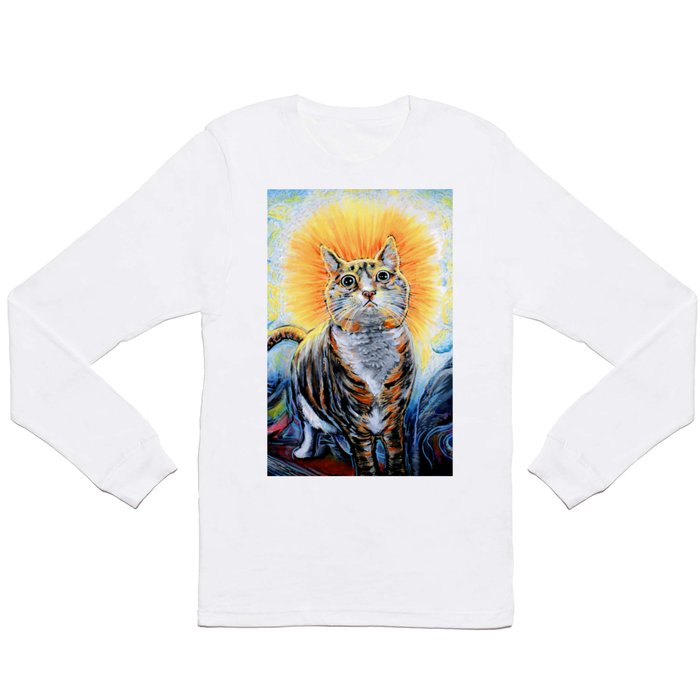 Enlightened Cat Long Sleeve T Shirt