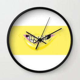 Le Rire Jaune. Wall Clock