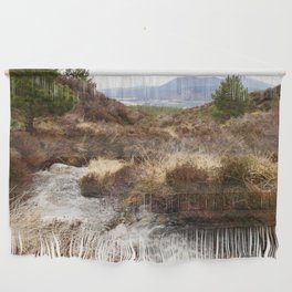 Burn's Eye View in the Scottish Highlands  Wall Hanging
