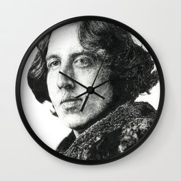 Oscar Wilde Wall Clock