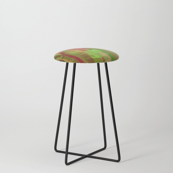 village made of glass -2- Counter Stool