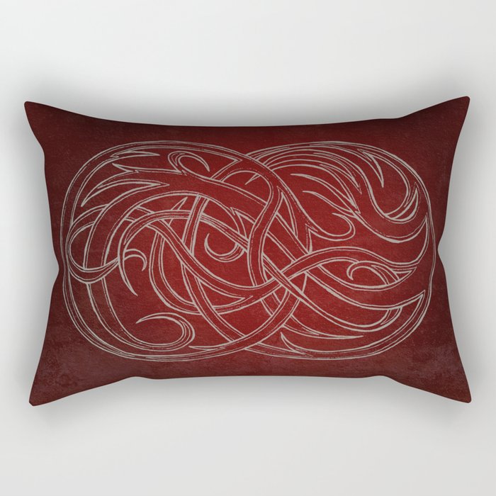 Seal of two worlds Rectangular Pillow