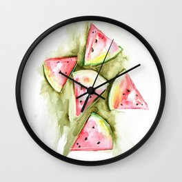 Watermelon Sugar Wall Clock