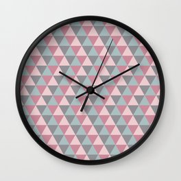 Triangles route Wall Clock