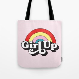 Feminist-Girl Up-Gender Equality-Feminism Tote Bag