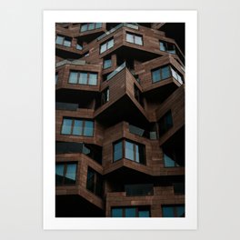 Tetris building | Amsterdam The Netherlands fine art photo print Art Print