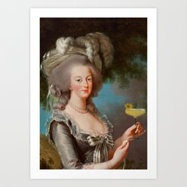 Royalty Cocktail Poster Art Print