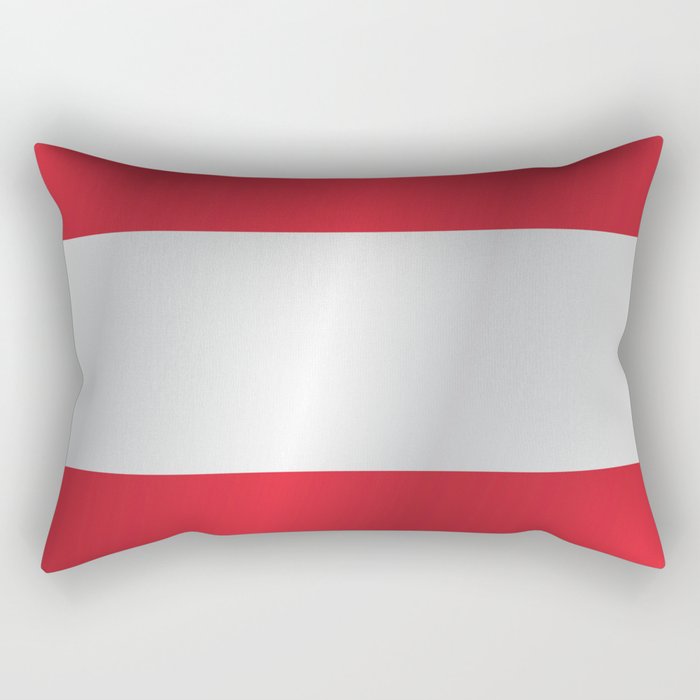 Flag of Austria Rectangular Pillow