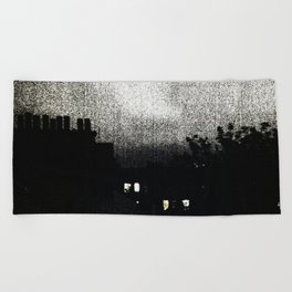 REAR WINDOW Beach Towel