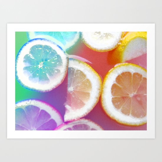 Lemons Art Print