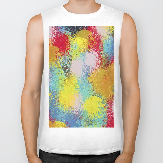 Abstract 30 Biker Tank