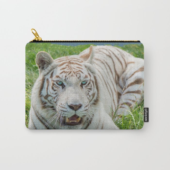 THE BEAUTY OF WHITE TIGERS Carry-All Pouch