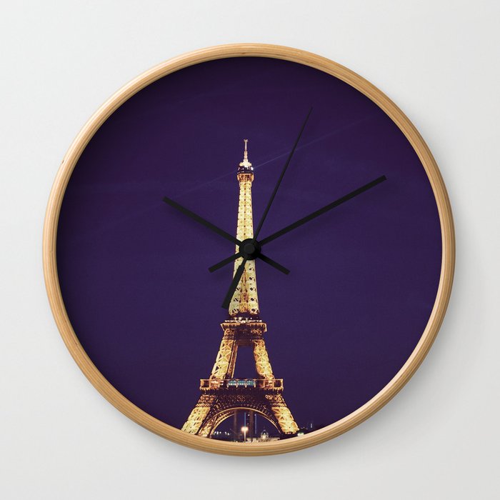 Eiffel Tower - Paris Wall Clock