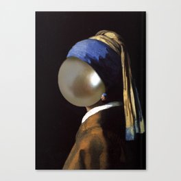 Pearl with a Girl Earring Canvas Print