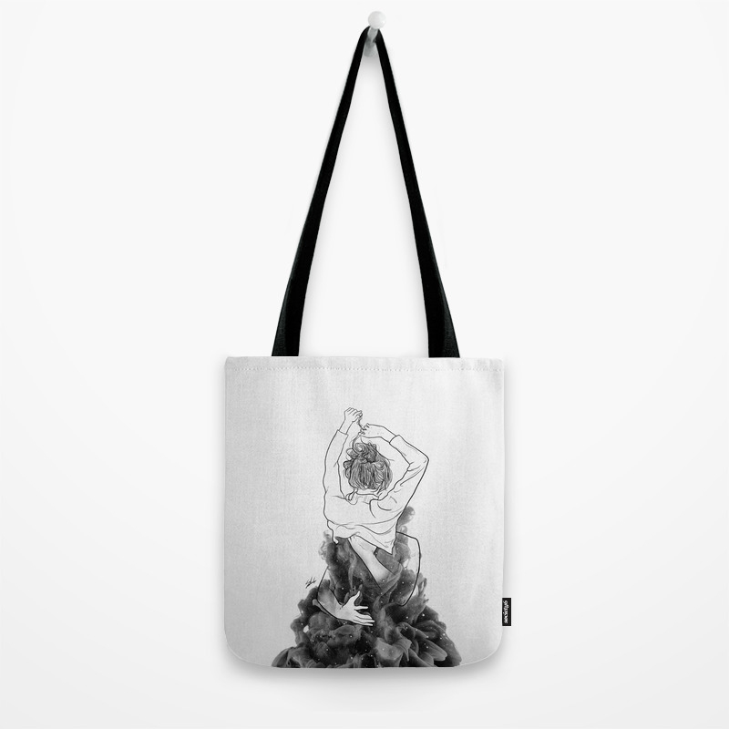 deep tote bag