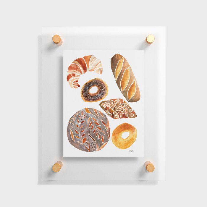 Give Me All the Bread Floating Acrylic Print