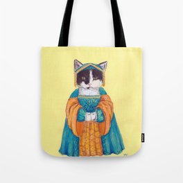 Tudor Cat Tote Bag