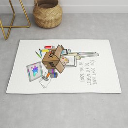Out of the Box Art Rug