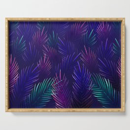 Tropical leaves Serving Tray