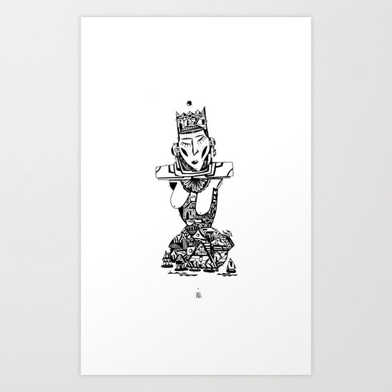 TOTEM Art Print