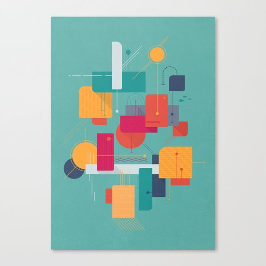 Thinking Of Summer Canvas Print