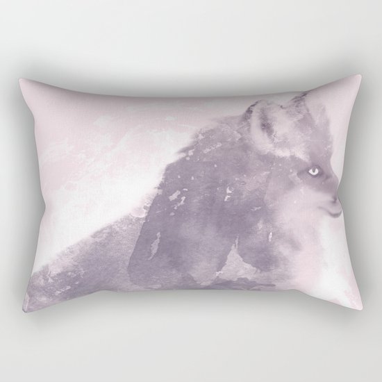 The Foxy Lady Rectangular Pillow