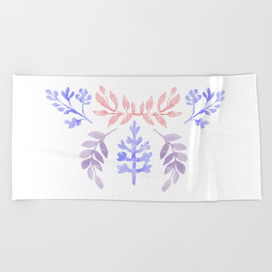 Lovely Pattern II Beach Towel