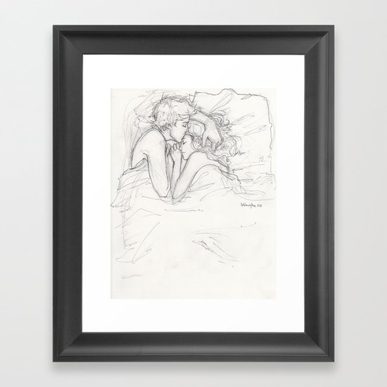 Dream a Little Dream Framed Art Print