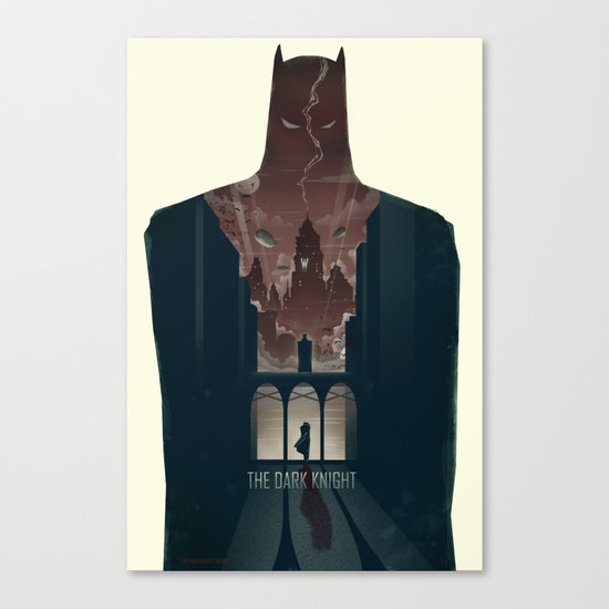 The Dark Knight Canvas Print
