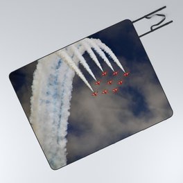 aerobatic aircraft airshow Picnic Blanket