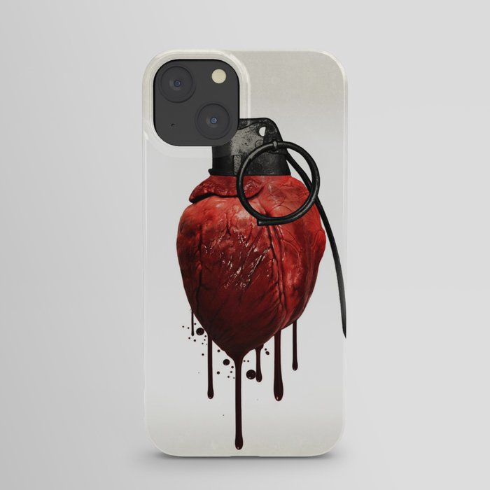 Heart Grenade iPhone Case