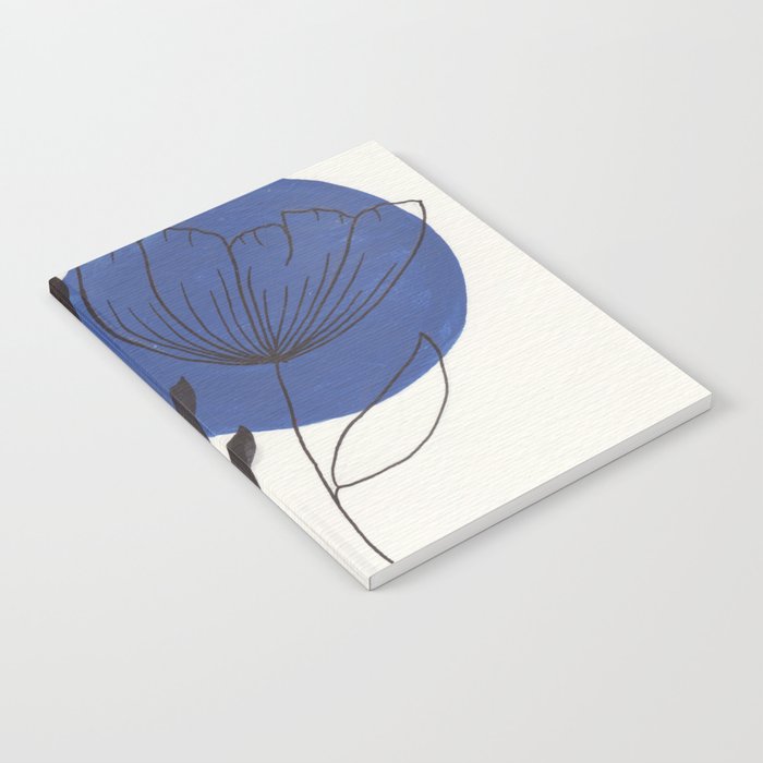 azul minimalista Notebook